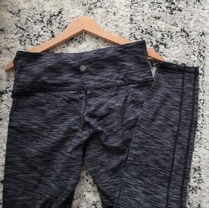 Athleta Leggings Activewear Athleisure Womens M Gray Preppy Gym